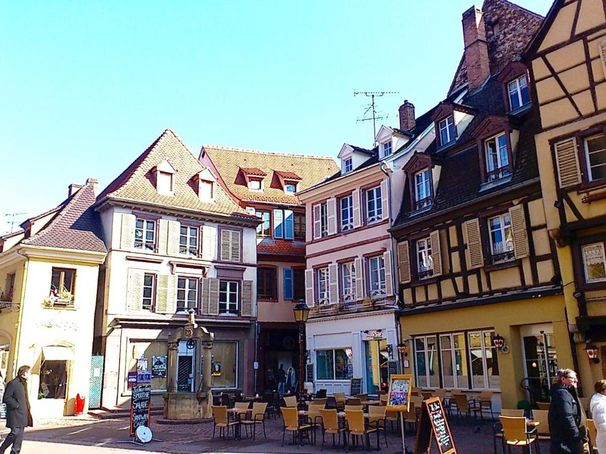 Appartamento Duplex Des Dominicains - 1 Parking Gratuit - Hypercentre 6 Personnes Colmar Esterno foto